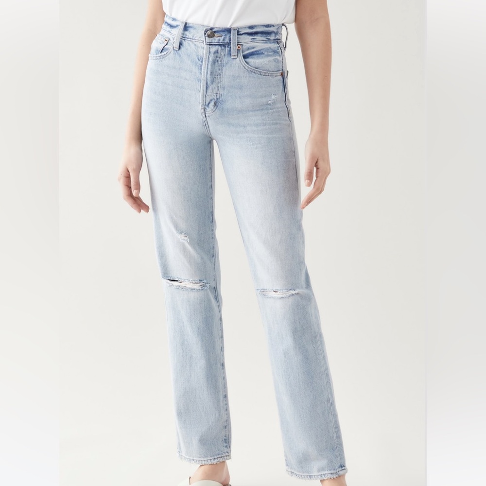 Pistola Cassie Super High Rise Straight Jeans
